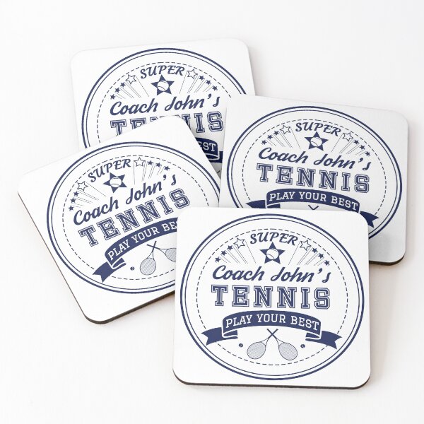 Item preview, Super Star Coach John's Tennis, Play your Best designed and sold by Akvauter.