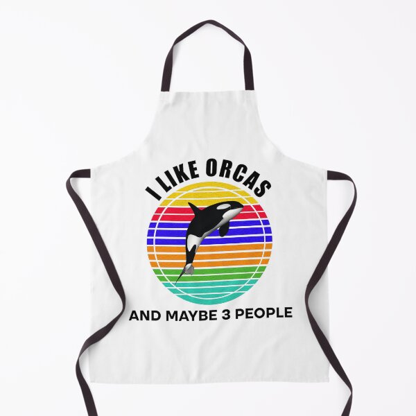 Item preview, Retro Killer Whale I Like Orcas And Maybe Like 3 People designed and sold by Rami Khalifah.