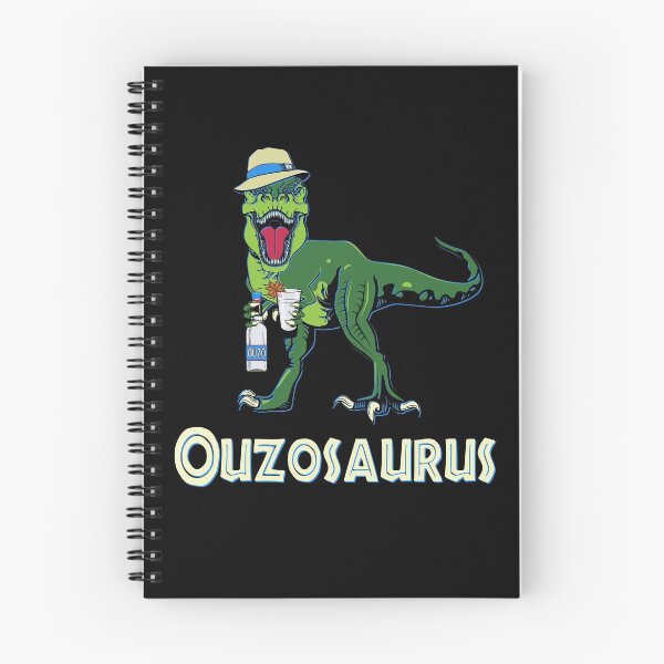 Item preview, Ouzosaurus Rex Ouzo Dinosaur Ouzo Drinker Rex Graphic Design designed and sold by brunsch-print.