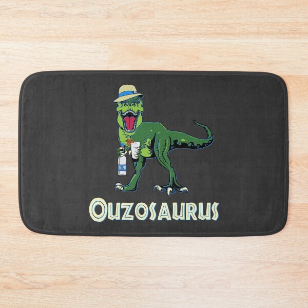 Item preview, Ouzosaurus Rex Ouzo Dinosaur Ouzo Drinker Rex Graphic Design designed and sold by brunsch-print.