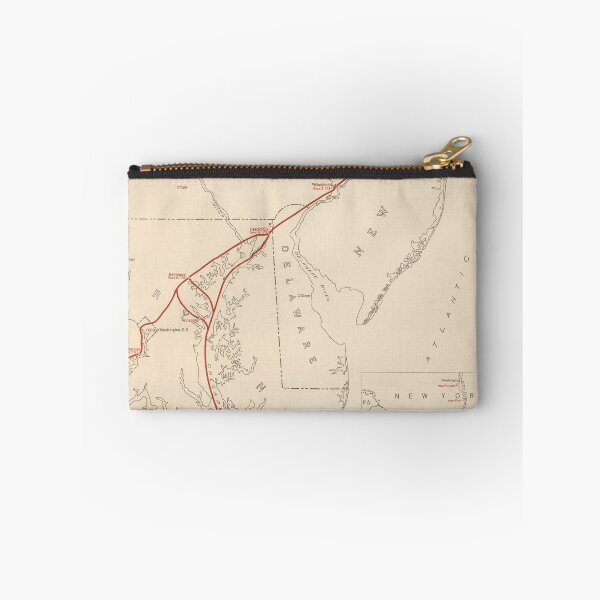 Item preview, Old General Washington Military Campaign Map (1932) Vintage Revolutionary War Atlas designed and sold by BravuraMedia.