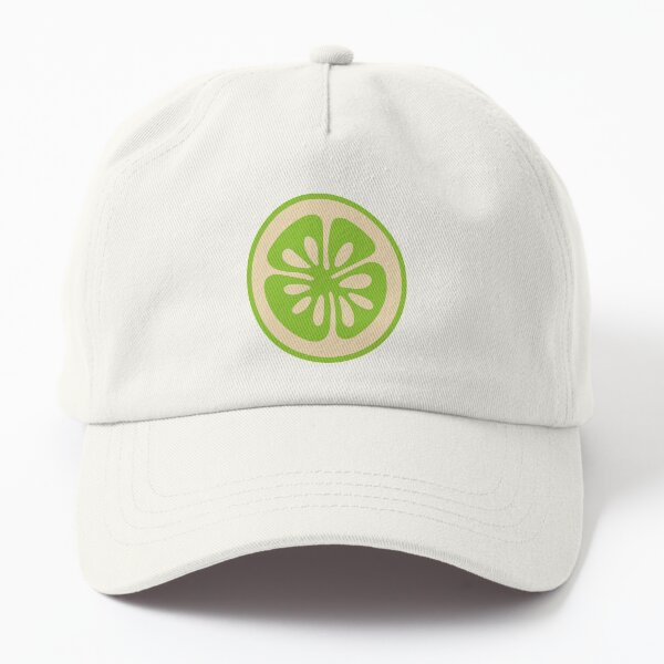 BIG LIME CITRUS SLICE - UnBlink Studio by Jackie Tahara Dad Hat
