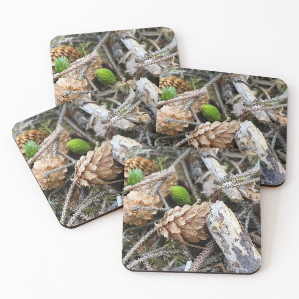 Item preview, Pinecones on the Forrest floor designed and sold by Geniethinks.