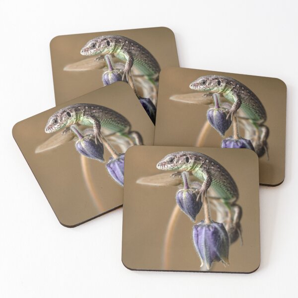Item preview, Sitting on dark blue columbines designed and sold by JBlaminsky.