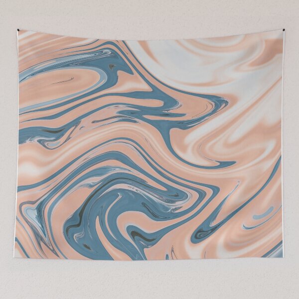 Item preview, LIQUID SWIRLS EFFECT. PINKBLUE designed and sold by J---store.