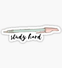 Study Hard #trending #motivation Sticker