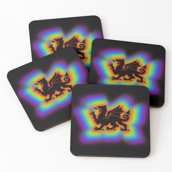 Item preview, Welsh Rainbow Shadow Dragon  designed and sold by amanda150771.