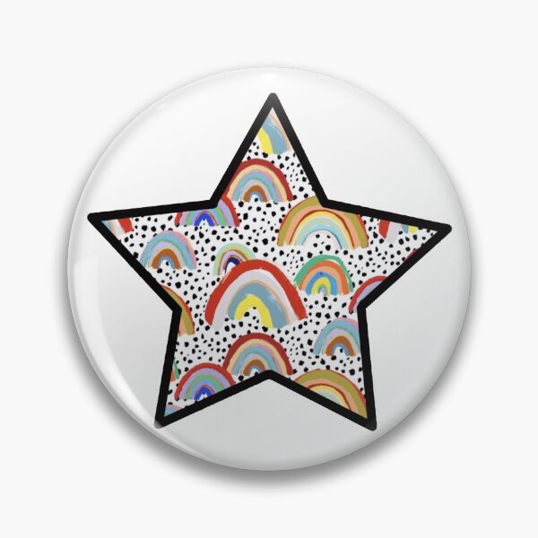 Item preview, rainbow star designed and sold by kgmcg.
