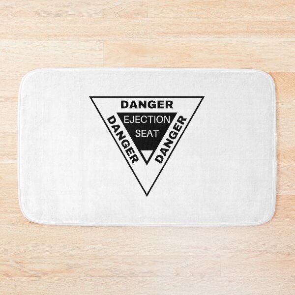 Item preview, DANGER Ejection Seat | Aircraft Car Bumper Sticker, T-Shirt designed and sold by EarthReliant.