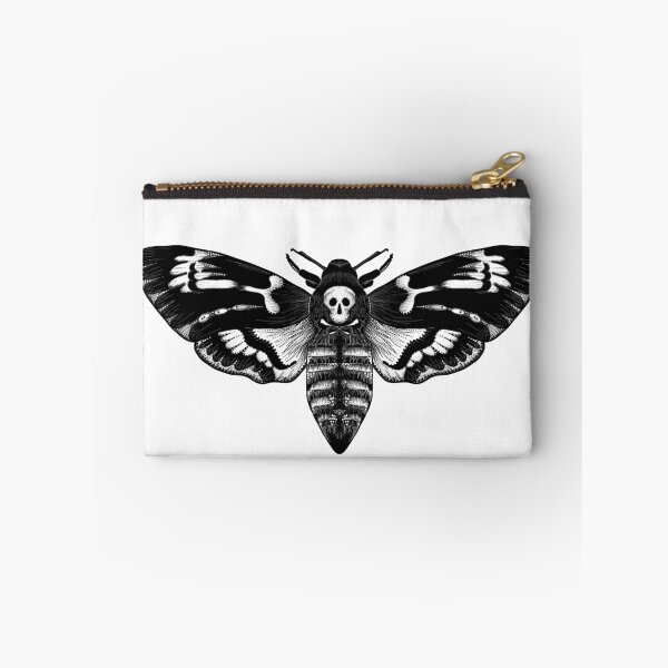Item preview, Deaths Head Moth Tattoo designed and sold by ElectricEyeSpy.