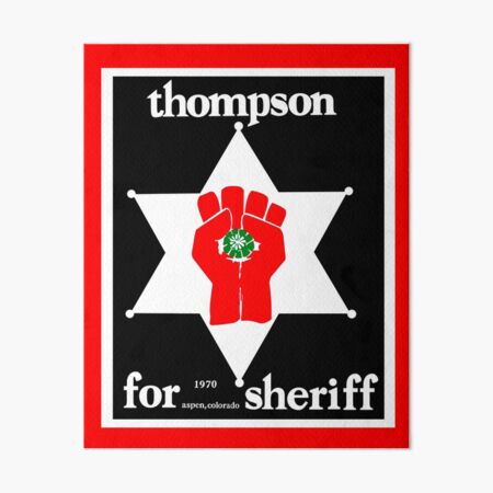 Item preview, Hunter S. Thompson for Sheriff 1970 designed and sold by truthtopower.