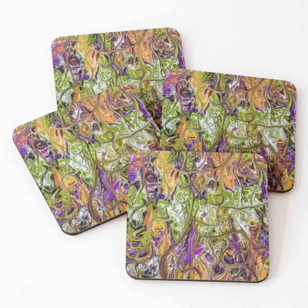 Item preview, Halloween Colors Abstract designed and sold by Karen Simon.