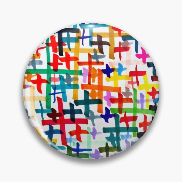 Item preview, Colorful Crosses Pattern designed and sold by artistoutfitter.