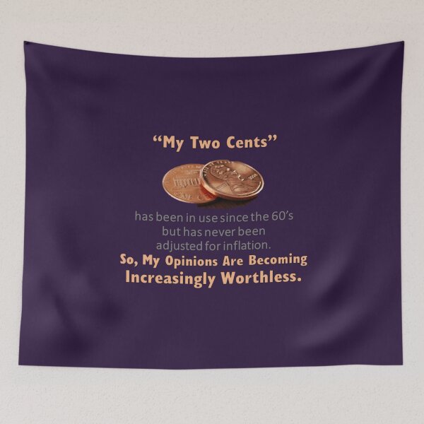 Item preview, two cents designed and sold by THE AMERICAN TEEVANGELIST.
