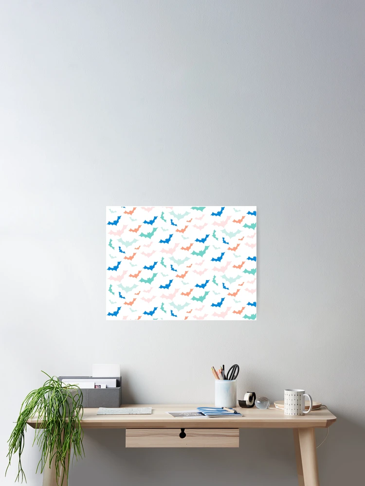 Thumbnail 2 of 3, Poster, Bats! designed and sold by RojasDesign.