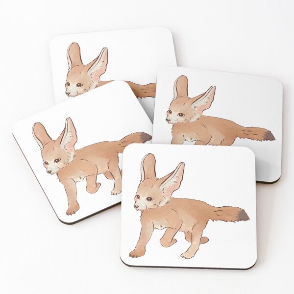 Item preview, Young desert fox pup designed and sold by thebrokenbird.