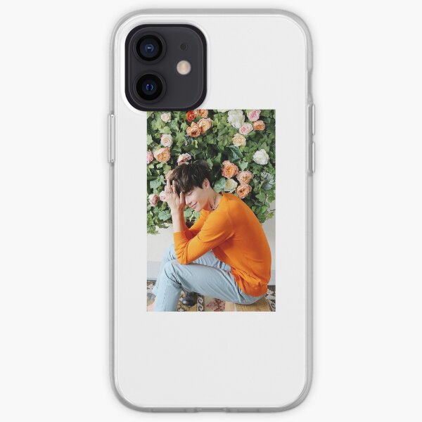 Lee Jong Suk phone case #2 (white border) iPhone Soft Case