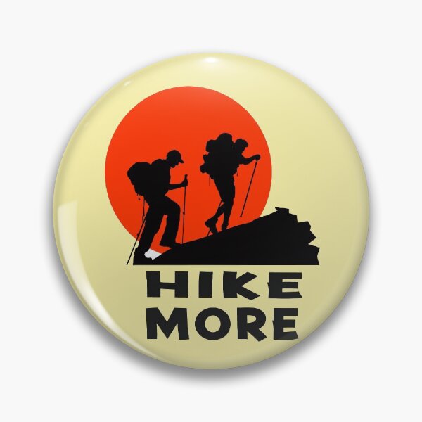 Item preview, hike more worry less adventure, designed and sold by well-zine.