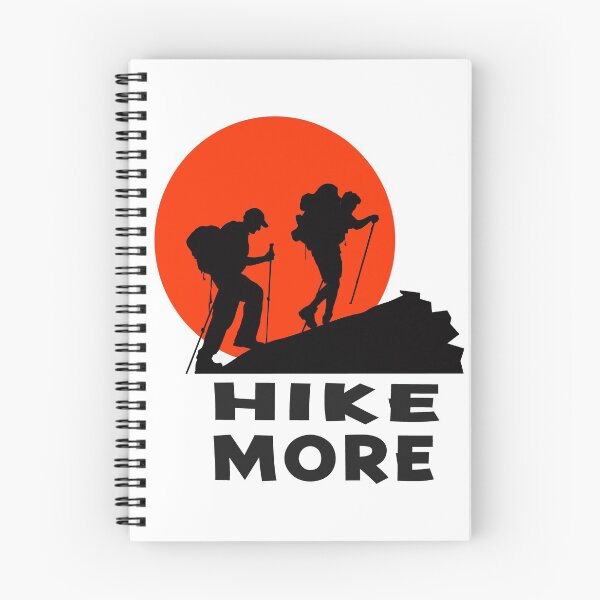 Item preview, hike more worry less adventure, designed and sold by well-zine.