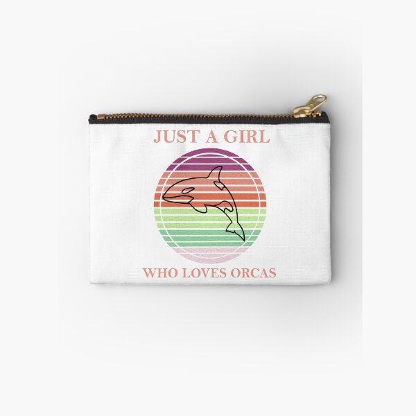 Item preview, Just A Girl Who Loves Orcas Killer Whales Sea Ocean Vintage1 designed and sold by Rami Khalifah.
