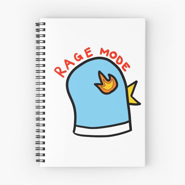 Item preview, Rage Mode blue pigeon  designed and sold by PineDoodles.