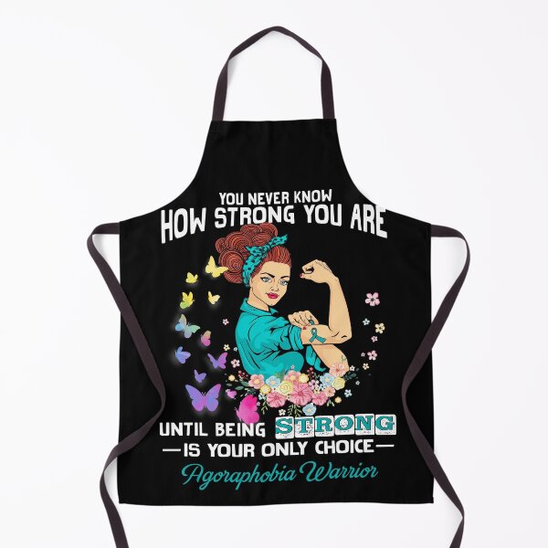 Item preview, Agoraphobia Warrior You Never Know How Strong You Are designed and sold by largellie.