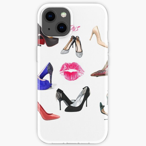 Las piernas en negro plástico funda de teléfono con tacones altos se ajusta iPhone Las piernas en negro plástico funda de teléfono con tacones altos se ajusta iPhone