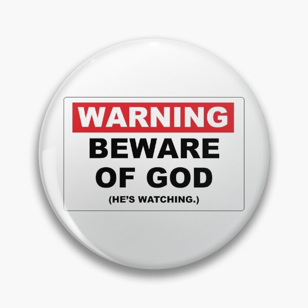 Item preview, Sign: Beware of God designed and sold by OffCide.