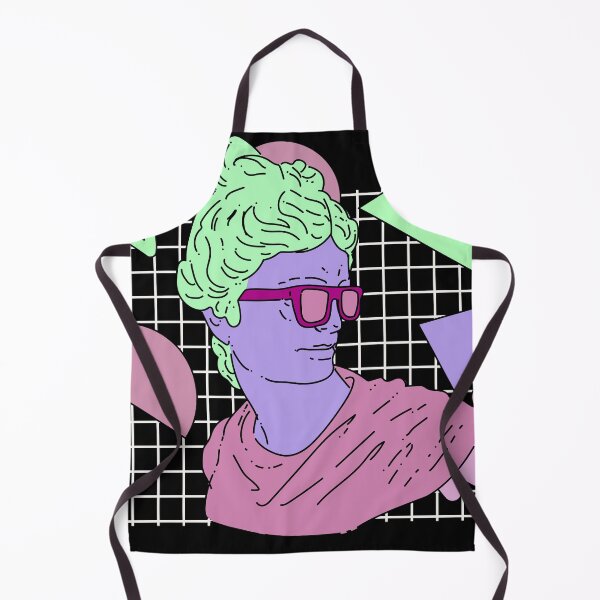 Item preview, Apollo Belvedere wearing sunglasses. Illustration in vaporwave pop art style. designed and sold by local-doctor.