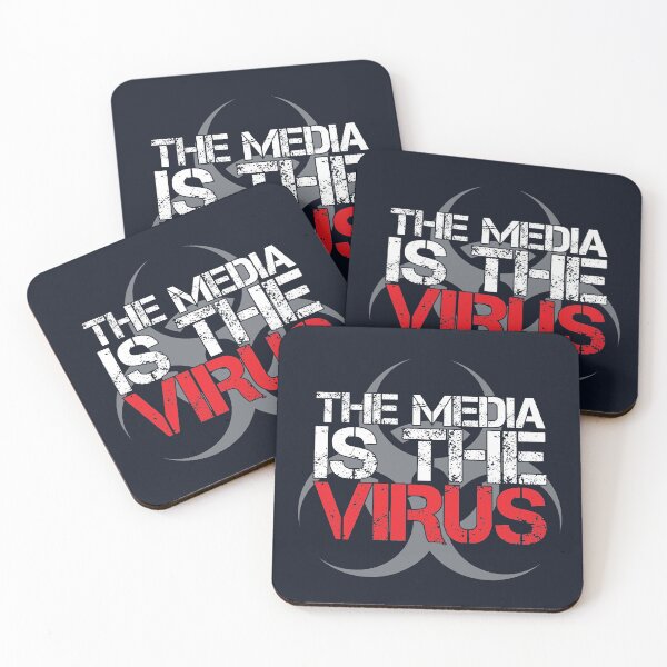 Item preview, The Media Is The Virus designed and sold by SweetLog.
