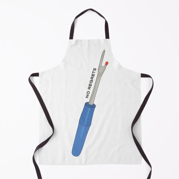 Item preview, No regrets seam ripper designed and sold by PeachCatDesigns.