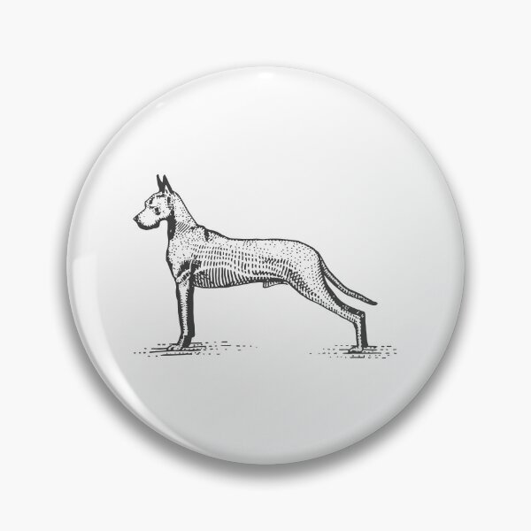 Item preview, great dane puppy simple art designed and sold by zaher97.