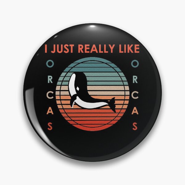 Item preview, I just really like Orcas Retro Killer Whale  designed and sold by Rami Khalifah.