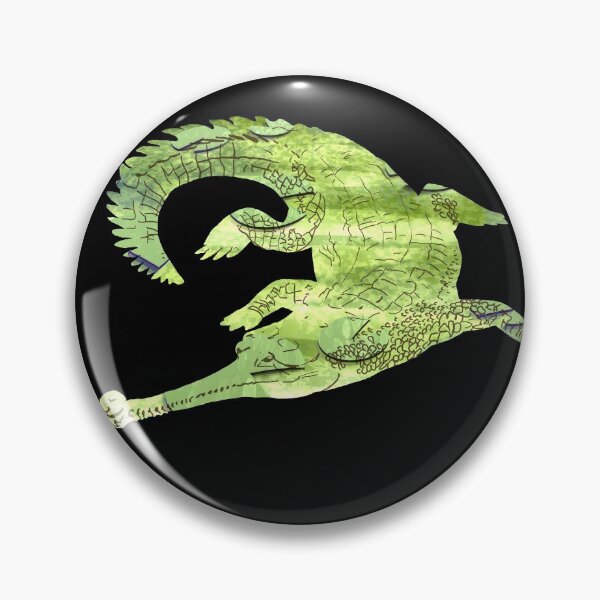Item preview, Gharial Silhouettial designed and sold by Flumpy-Tripod.