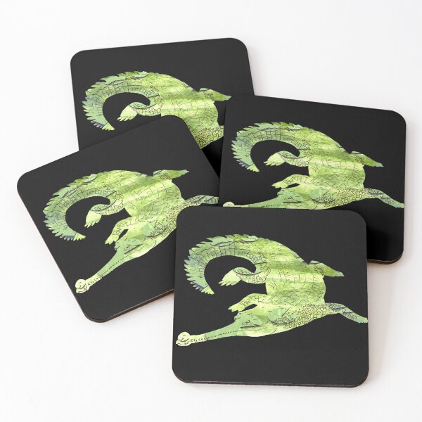Item preview, Gharial Silhouettial designed and sold by Flumpy-Tripod.