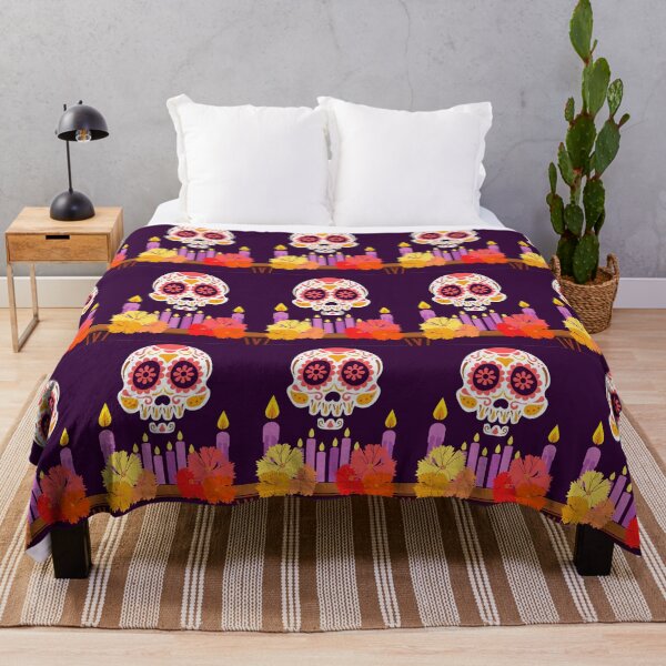 Item preview, Calavera: Sugar Skull And Candles designed and sold by anatovas.