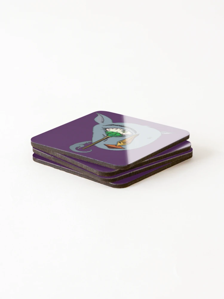 Thumbnail 4 of 5, Coasters (Set of 4), Calvin designed and sold by plotDriving-NPC.
