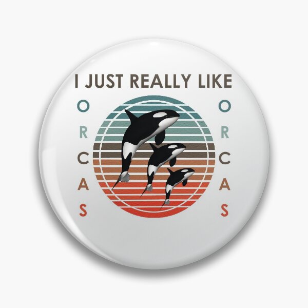 Item preview, I just really like Orcas Retro Killer Whale  designed and sold by Rami Khalifah.