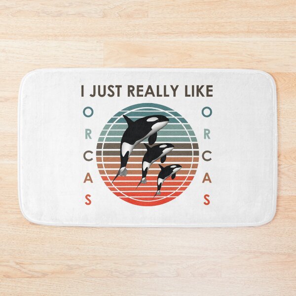 Item preview, I just really like Orcas Retro Killer Whale  designed and sold by Rami Khalifah.