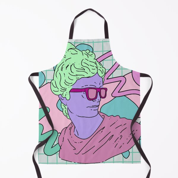 Item preview, Apollo Belvedere wearing sunglasses. Illustration in vaporwave pop art style. designed and sold by local-doctor.