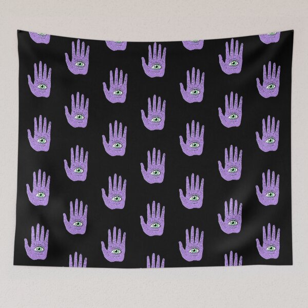 Item preview, Open Eye Purple Palm designed and sold by Strang3Shop.