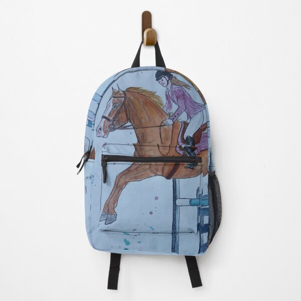Item preview, Show jumping girl and pony designed and sold by horseaddicted.