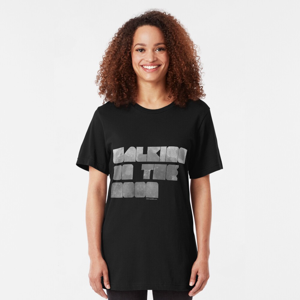 Walking on the Moon Slim Fit T-Shirt