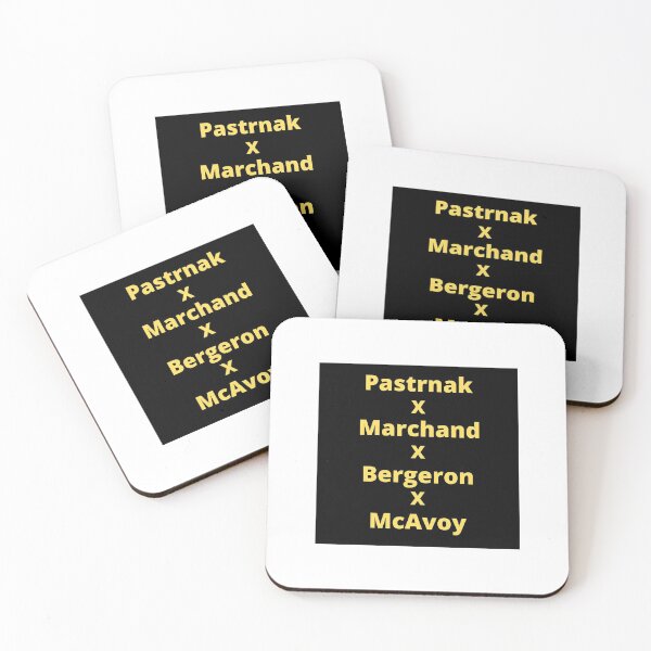 Item preview, Boston Bruins, Pastrnak x Marchand x Bergeron x McAvoy designed and sold by adf-work.