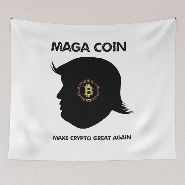 Item preview, Maga Coin Make Crypto Great Again designed and sold by TastySpace.