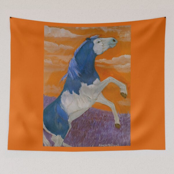 Item preview, Rearing horse in sunset designed and sold by horseaddicted.