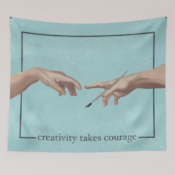 Item preview, Creativity takes Courage designed and sold by Kristys-Chaos.