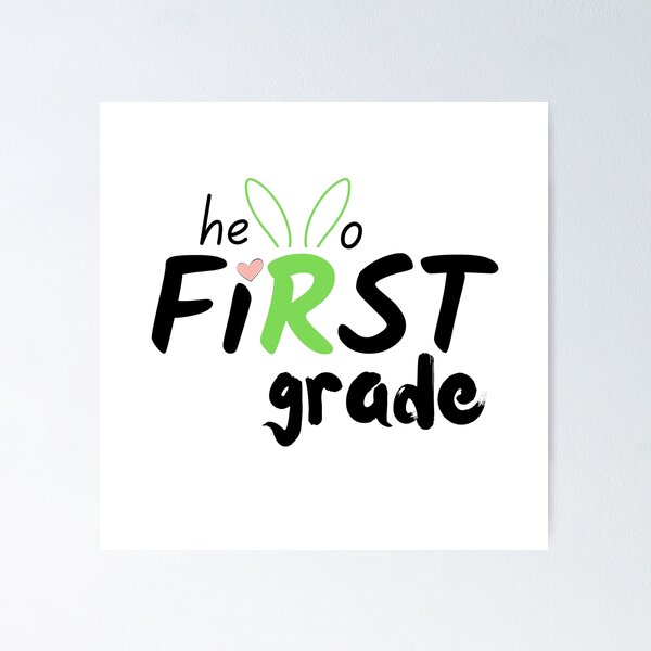 Item preview, Hello first grade designed and sold by Adorable Designs.