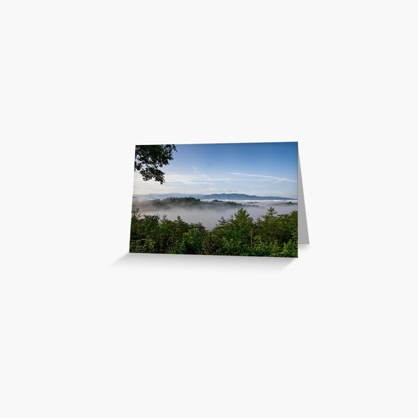 Morning In The Smokies Greeting Card