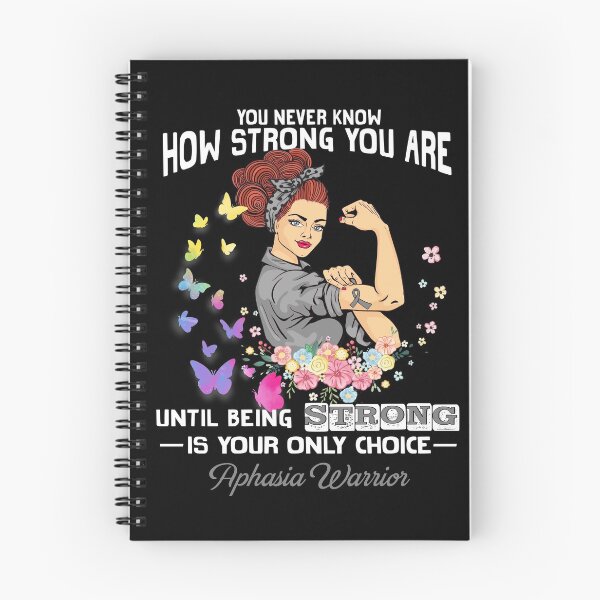 Item preview, Aphasia Warrior You Never Know How Strong You Are designed and sold by largellie.